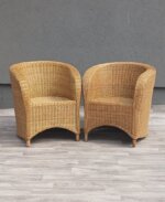 Set    kresiel   prútených    v    prírodnom   štýle