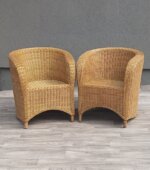 Set    kresiel   prútených    v    prírodnom   štýle – Obrázok 2