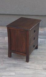 Stolík    nočný   v    koloniálnom   štýle – Obrázok 4