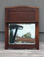 Zrkadlo   starožitné    dubové – Obrázok 3