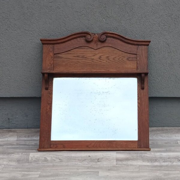 Zrkadlo     starožitné    cca    z    roku   1905