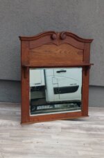 Zrkadlo     starožitné    cca    z    roku   1905 – Obrázok 3