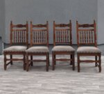 Set    starožitných    stoličiek    Windsor   (  4  ks  ) – Obrázok 2