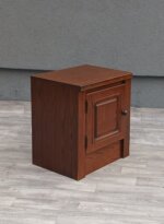 Set   masívnych    dubových   nočných    stolíkov – Obrázok 8