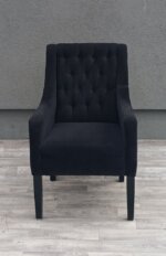 Kreslo    čalúnené    v   štýle   Chesterfield – Obrázok 2