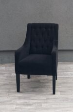 Kreslo    čalúnené    v   štýle   Chesterfield – Obrázok 4