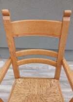 Stolička    rustikálna     s    podrúčkami – Obrázok 5