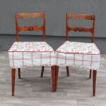 Set    stoličiek   v    štýle    biedermeier   -  (  2  ks  )