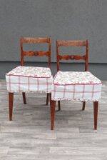 Set    stoličiek   v    štýle    biedermeier   -  (  2  ks  ) – Obrázok 2