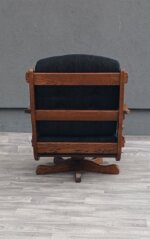 Kreslo    rustikálne    otočné    z    masívneho   dubu – Obrázok 10