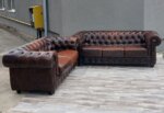Súprava   sedacia  originál  Chesterfield   -   luxusná – Obrázok 3