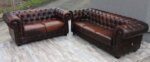 Súprava   sedacia  originál  Chesterfield   -   luxusná – Obrázok 7
