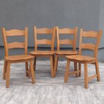 Set    rustikálnych   stoličiek