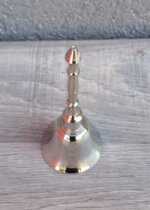 Zvonček   celokovový    ručný   –   strieborný   lesk – Obrázok 4