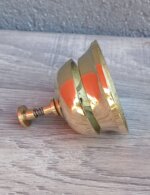 Zvonček    elegantný   mosadzný     recepčný – Obrázok 3