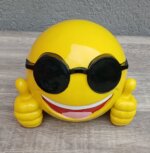 Figúrka   štýlová  3D   „Cool   Emoji“   so    slnečnými   okuliarmi -  50  cm