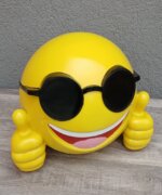 Figúrka   štýlová     3D    „  Cool Emoji  “   so    slnečnými    okuliarmi   –   92 cm – Obrázok 2