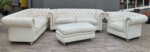 Set    Chesterfield    v    bielej    farbe – Obrázok 4