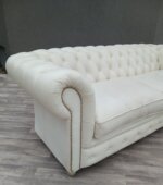 Set    Chesterfield    v    bielej    farbe – Obrázok 7