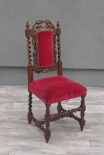 Set     stoličiek     luxusných     starožitných    neorenesančných – Obrázok 5