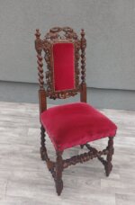 Set     stoličiek     luxusných     starožitných    neorenesančných – Obrázok 6