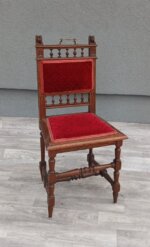 Set     stoličiek   -    starožitné    neorenesančné – Obrázok 4