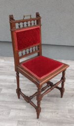 Set     stoličiek   -    starožitné    neorenesančné – Obrázok 6