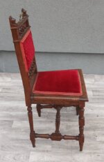 Set     stoličiek   -    starožitné    neorenesančné – Obrázok 7